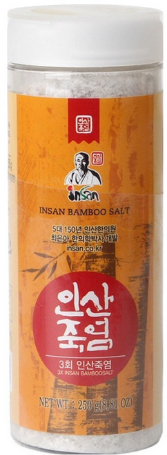 insan 三烤竹鹽顆粒, 1個, 250g