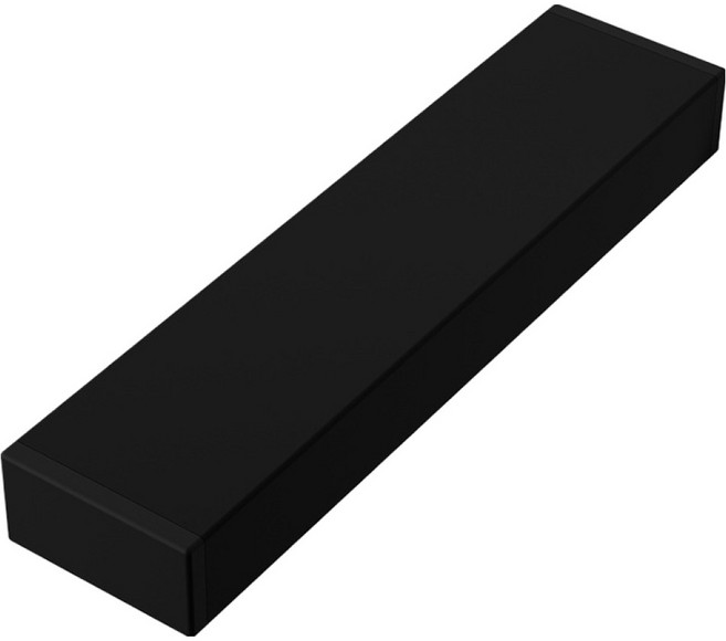 카멜마운트 모니터암 전용 클램프 거치 고정 보강판 각파이프 SP4020, 블랙, 1개