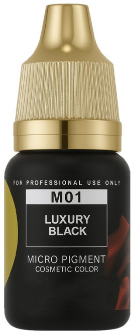 라몽 래쉬몬스터 반영구화장 머신 수지 연습판전용 색소, 럭셔리블랙, 1개