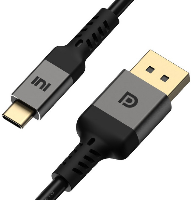 VESA 인증 C타입 to DP 1.4 8K DisplayPort 케이블 1m외, 1개, 2m