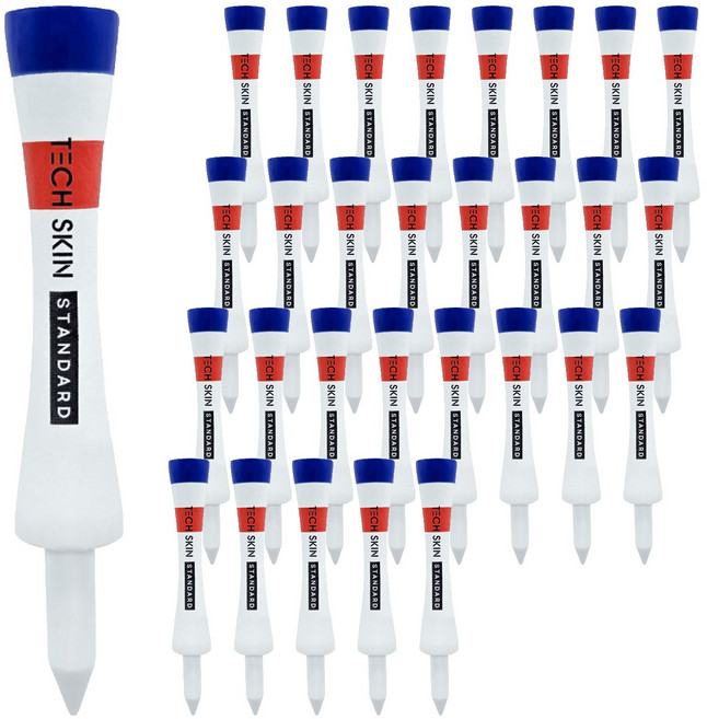 테크스킨 스탠다드 대나무 골프티, 50개