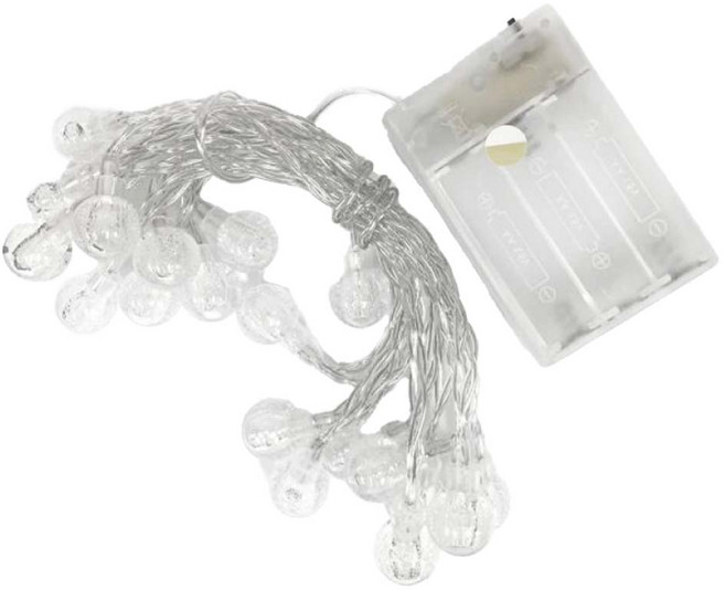 浪漫LED防水造型球燈串 20燈 3m, 1組, 暖光