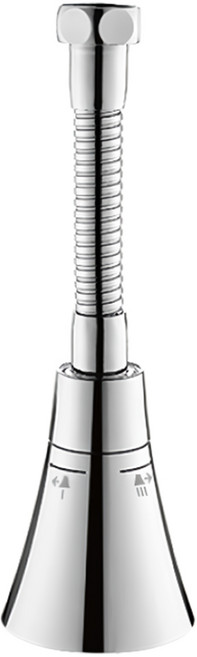 小麥購物 萬向旋轉水龍頭龍頭延伸器 中長款 L2364 銀色, 1個