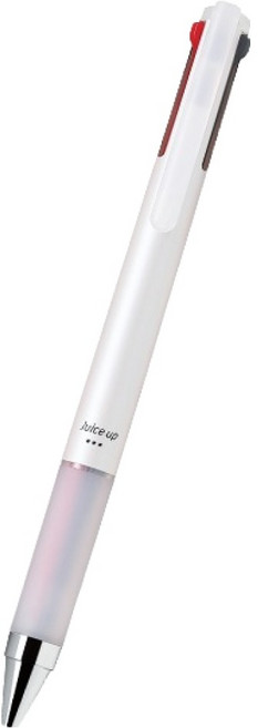 파이롯트 쥬스업 3색 다색펜 0.4mm, 화이트, 1개