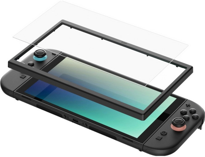 벨킨 닌텐도 스위치2 AR 고화질 저반사 템퍼드 글라스 강화유리 보호필름 세트, 1세트, ENA004qc