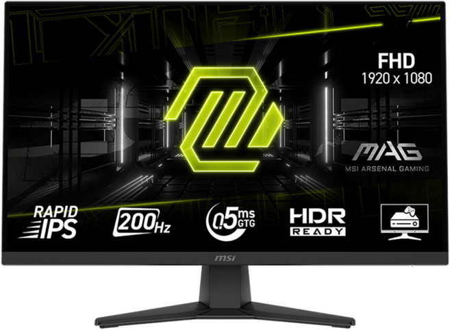 msi 微星 FHD 電競螢幕 25型/IPS/200Hz/0.5ms/FreeSync, 24.5吋, MAG 255F E20