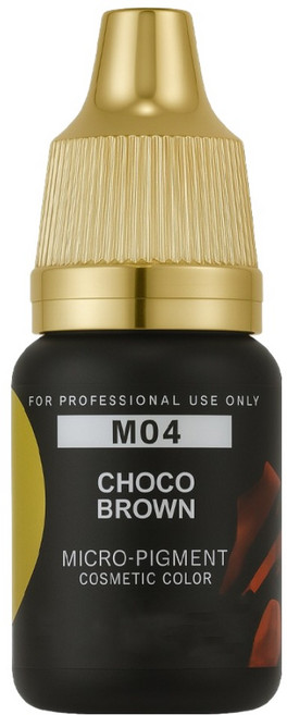 라몽 래쉬몬스터 반영구화장 머신 수지 연습판전용 색소, 초코브라운, 1개