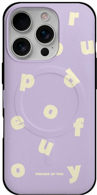 Iruda 字母拼圖 MagSafe 門型防撞手機殼