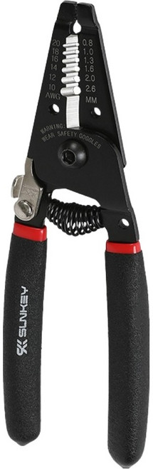썬키 와이어스트리퍼 0.8~2.6mm SWS-26E, 1개