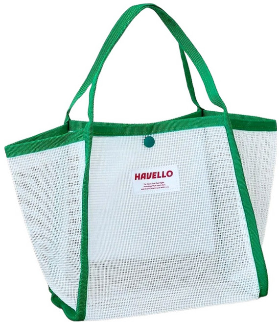 하벨로 비치 메쉬 수영가방