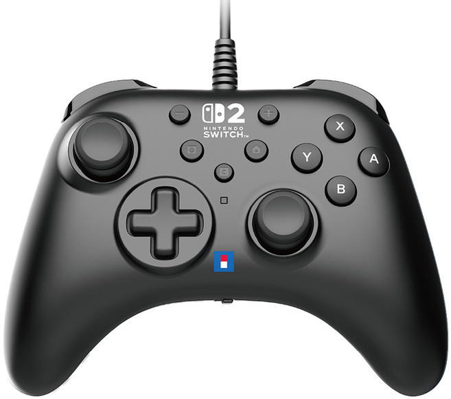 호리 Windows PC 호환 닌텐도 스위치2 호리패드 TURBO, 1개, 블랙, NSX-005A
