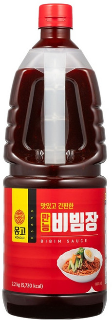 몽고식품 맛있고 간편한 만능 비빔장, 2.2kg, 1개