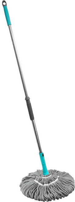 월드크린 돌려짜는 매직 도톰 극세사 밀대걸레, 1개, 혼합색상