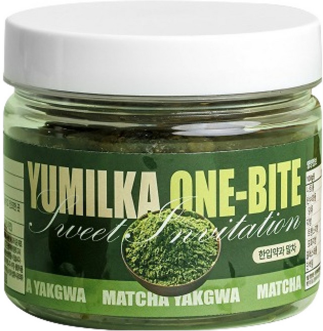 유밀가 미니 한입약과 말차, 1개, 130g