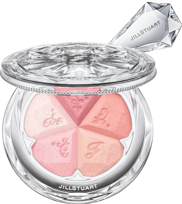 JILLSTUART 粉彩5色花瓣腮紅, 1個, 30 Camellia Organdy