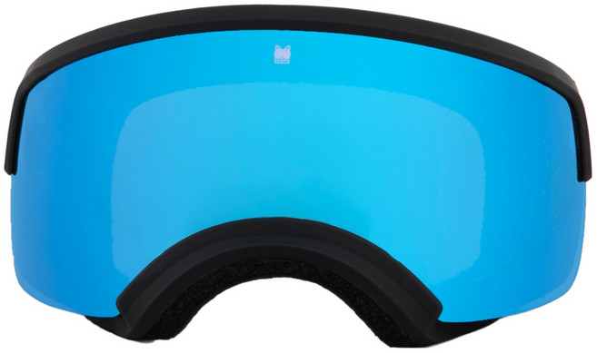 견체공학 반려견 장두종용 눈 보호 고글, 펜지블랙 + 펜지블루, 1개