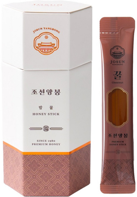 조선양봉 밤 꿀 허니스틱 12p, 144g, 1개