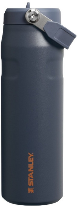 STANLEY 台灣公司貨 輕重力系列 IceFlow Aerolight摺疊吸管杯, 暮光藍 Twilight, 710ml, 1個