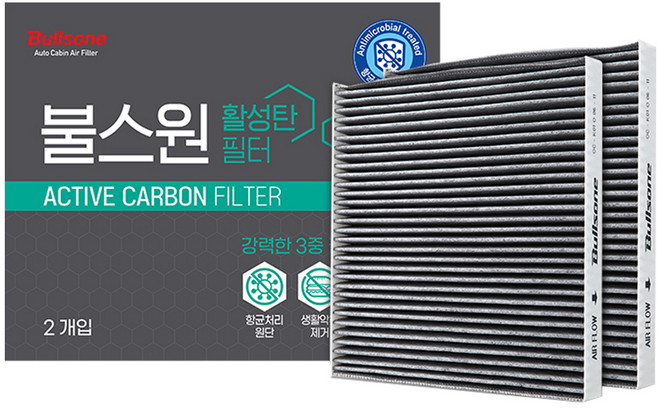 불스원 활성탄 에어컨 히터 필터 2p, 29번, 1개