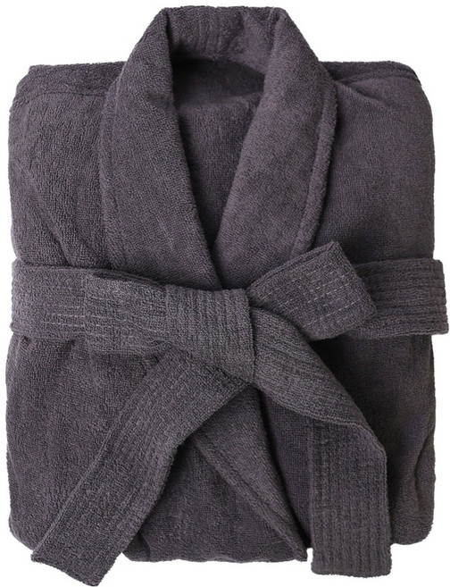 송월타월 40수 노카 라이트 바스 로브 가운, 그레이