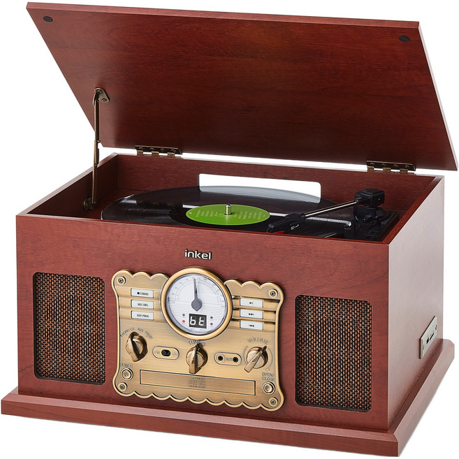 인켈 CD플레이어 오디오 LP 턴테이블, IK-A1080LP