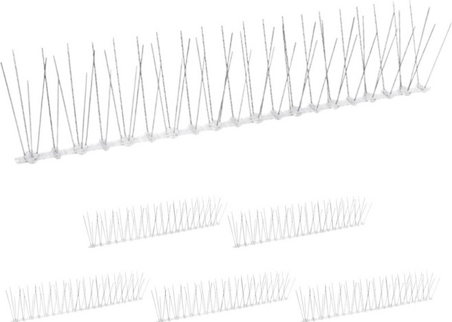 앙플랜트 비둘기 퇴치 버드 스파이크 50cm, 2kg, 6개