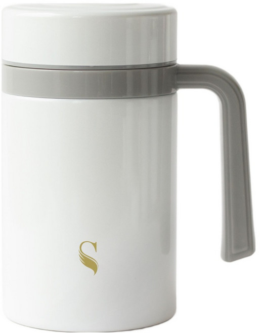 SWANZ 天鵝瓷 馬克杯, 500ml, 1個, 白色