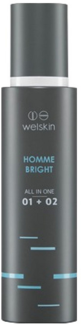 웰스킨 옴므 브라이트 올인원 01 + 02, 130g, 1개