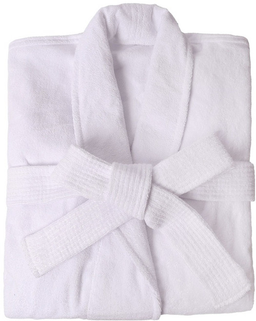 송월타월 30수 노카 라이트 샤워가운 M, 화이트, 1개