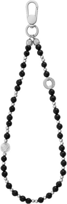 MAGEASY Beaded Wrist Strap 串飾手腕掛繩, 黑瑪瑙, 1條