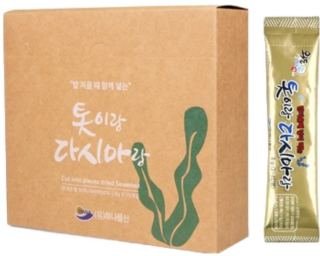 푸르농 톳이랑 다시마랑 15개입, 120g, 1개 - 쿠팡