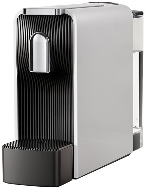 SCISHARE 심상 네스프레소 호환 캡슐 커피머신 2세대, 3A-C289A, 블랙 + 화이트