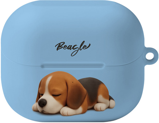 Imooi 第8季 三星 Galaxy Buds3 Buds3 Pro 硬殼保護套, 1個, 單一商品, Koja3 米格魯
