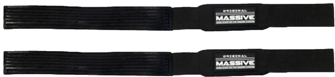 MASSIVE 루버 컴팩트 헬스 리프팅 손목스트랩 2p, 블랙, 1개 - 쿠팡