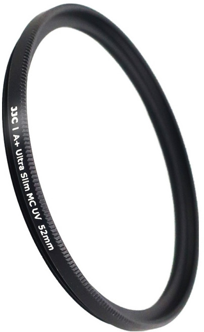 JJC 울트라 슬림 렌즈 보호 UV 필터, F-MCUV52, 1개