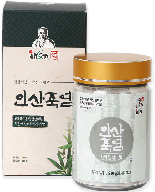 Insan 9회 죽염 분말, 240g, 1개