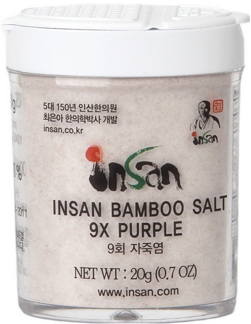 insan 九烤紫竹鹽粉, 20g, 1個