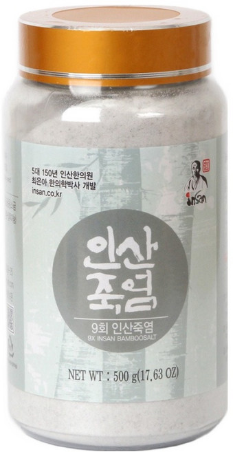 인산죽염 9회 죽염 분말, 500g, 1개