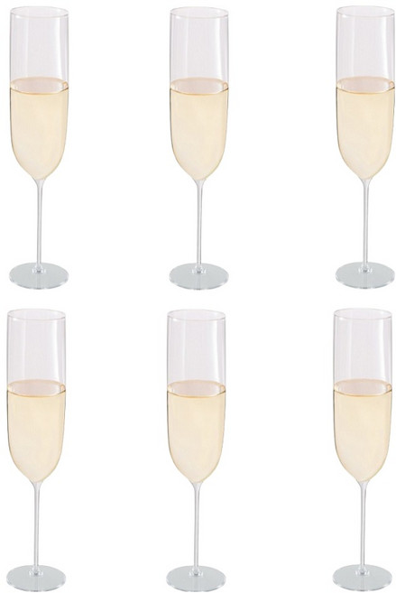이로울생활 플라스틱 샴페인잔, 150ml, 6개