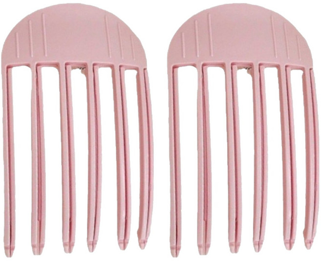 올웨일리 뿌리 볼륨 헤어 스타일링 머리빗 대형 TSP2747, 2개, 핑크