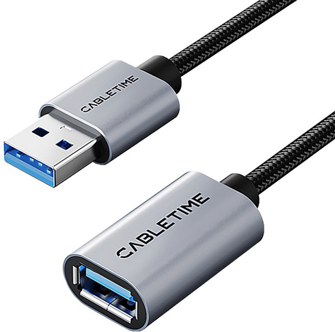 케이블타임 USB3.0 M to F 연장 케이블, 1개, 3m
