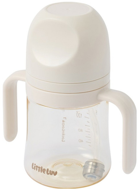락앤락 리틀럽 퍼스트 PPSU 양손 빨대컵, 280ml, 1개, 아이보리