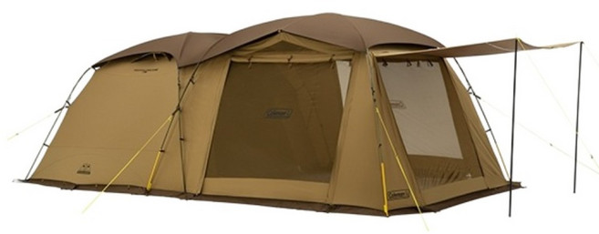 콜맨 터프스크린 2룸 TX/MDX 텐트 2191009, 브라운, 4~5인용