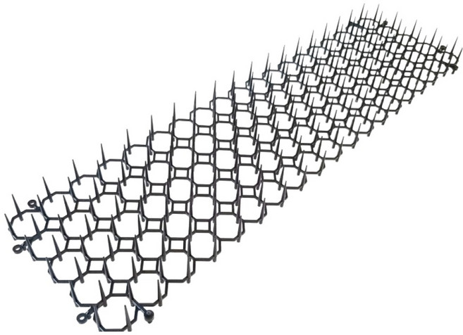 케리빙 고양이 접근방지 매트, 블랙, 1개