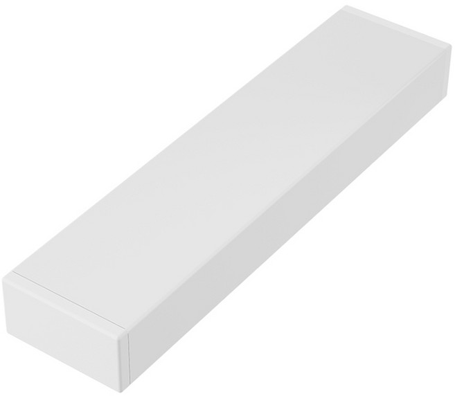 카멜마운트 모니터암 전용 클램프 거치 고정 보강판 각파이프 SP4020, 화이트, 1개