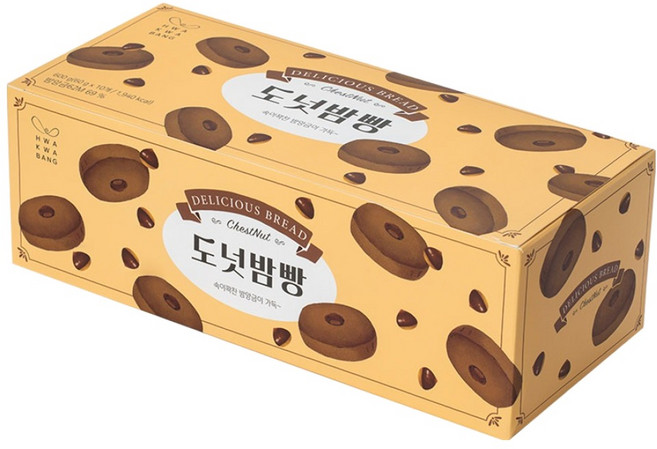 화과방 도넛밤빵, 600g, 1개