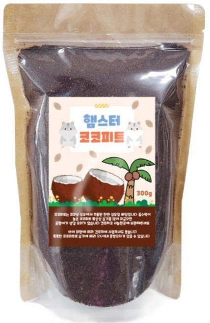 햄스터 코코피트, 300g, 1개