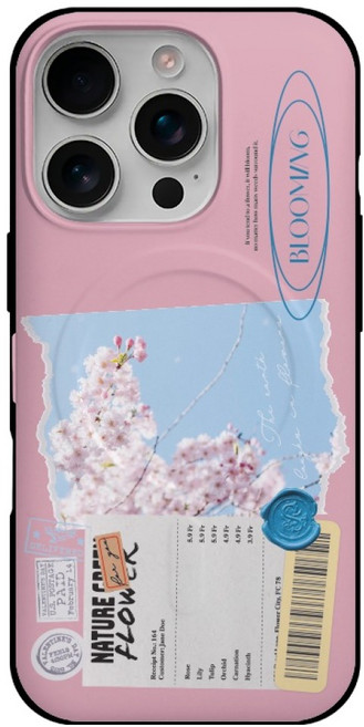 이루다 블루밍가든 맥세이프 도어 범퍼 휴대폰 케이스
