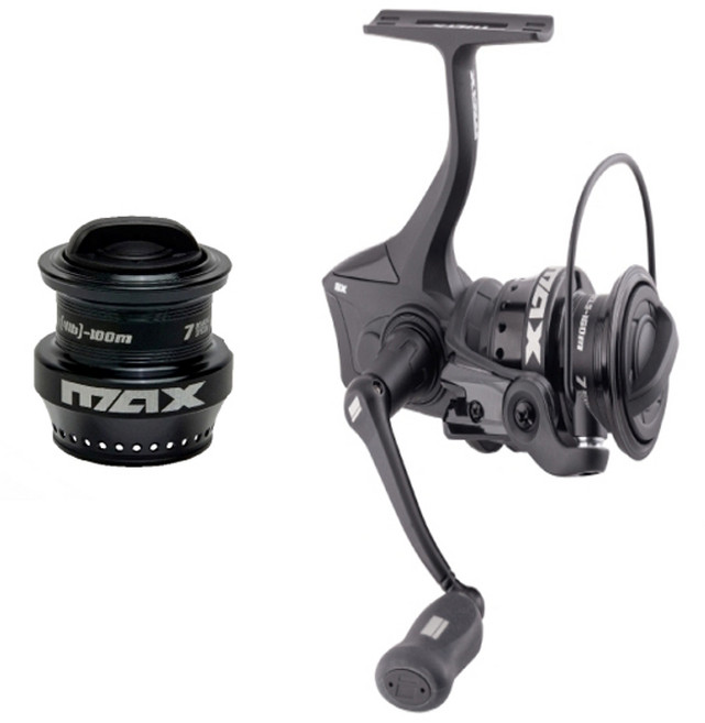 아부가르시아 맥스SX 올라운드 스피닝 릴 쉘로우스풀 보조스풀, MAX SX 2000SH, 블랙