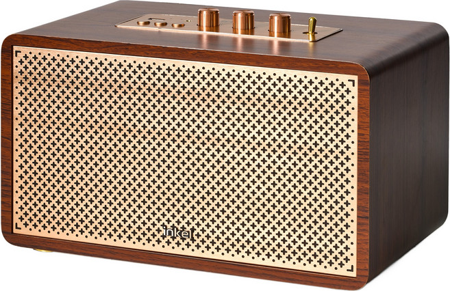 인켈 프리미엄 오디오 블루투스 스피커 60W, IK-C390BS, 우드